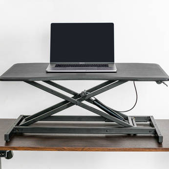 RXD1-1 笔记本电脑高架 X 支架冷轧钢台式气动高度可调节站立式办公桌转换器